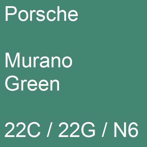 Porsche, Murano Green, 22C / 22G / N6.